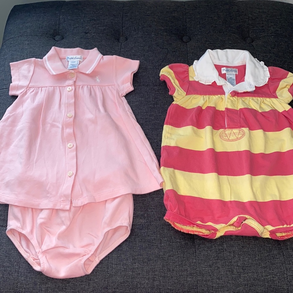 Ralph Lauren, baby girl, a lot of to pink outfits.